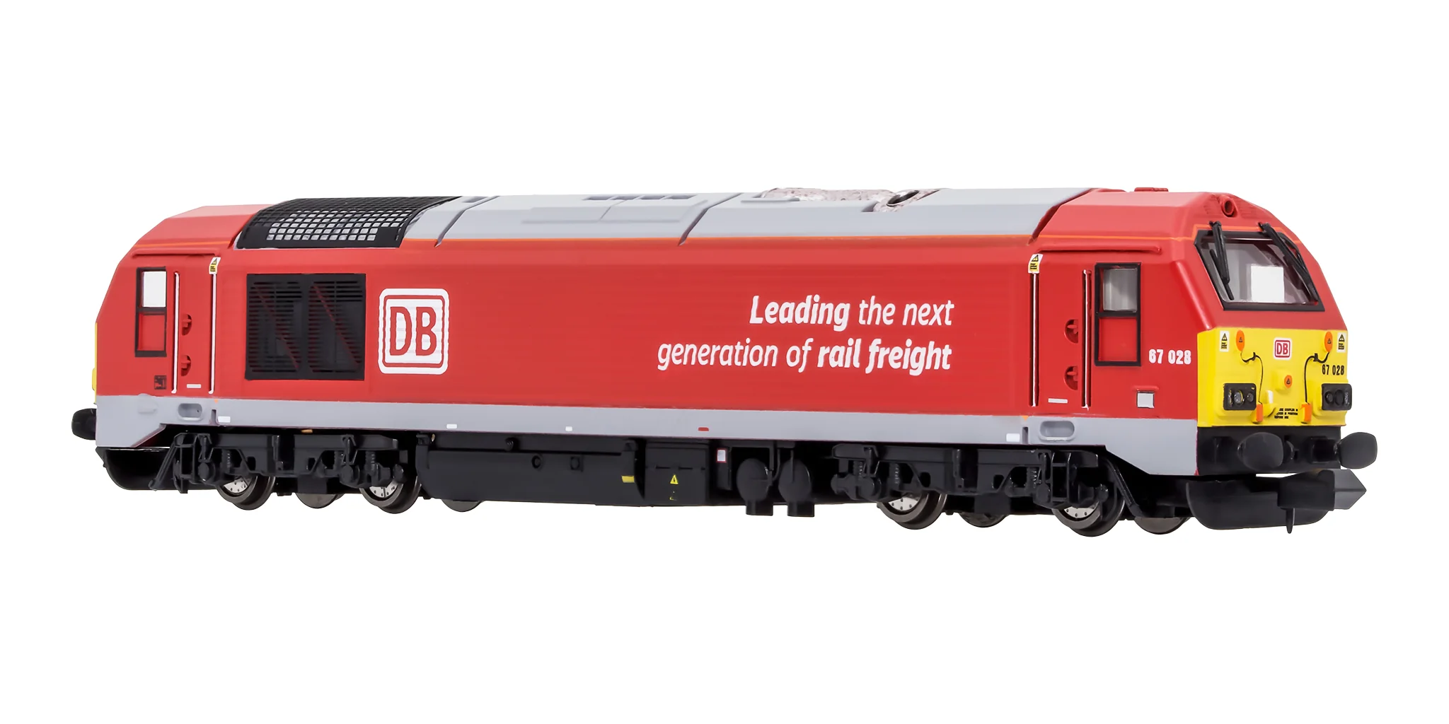 2D-010-014 N Gauge Class 67 DB Schenker Red 67028 - Image 3