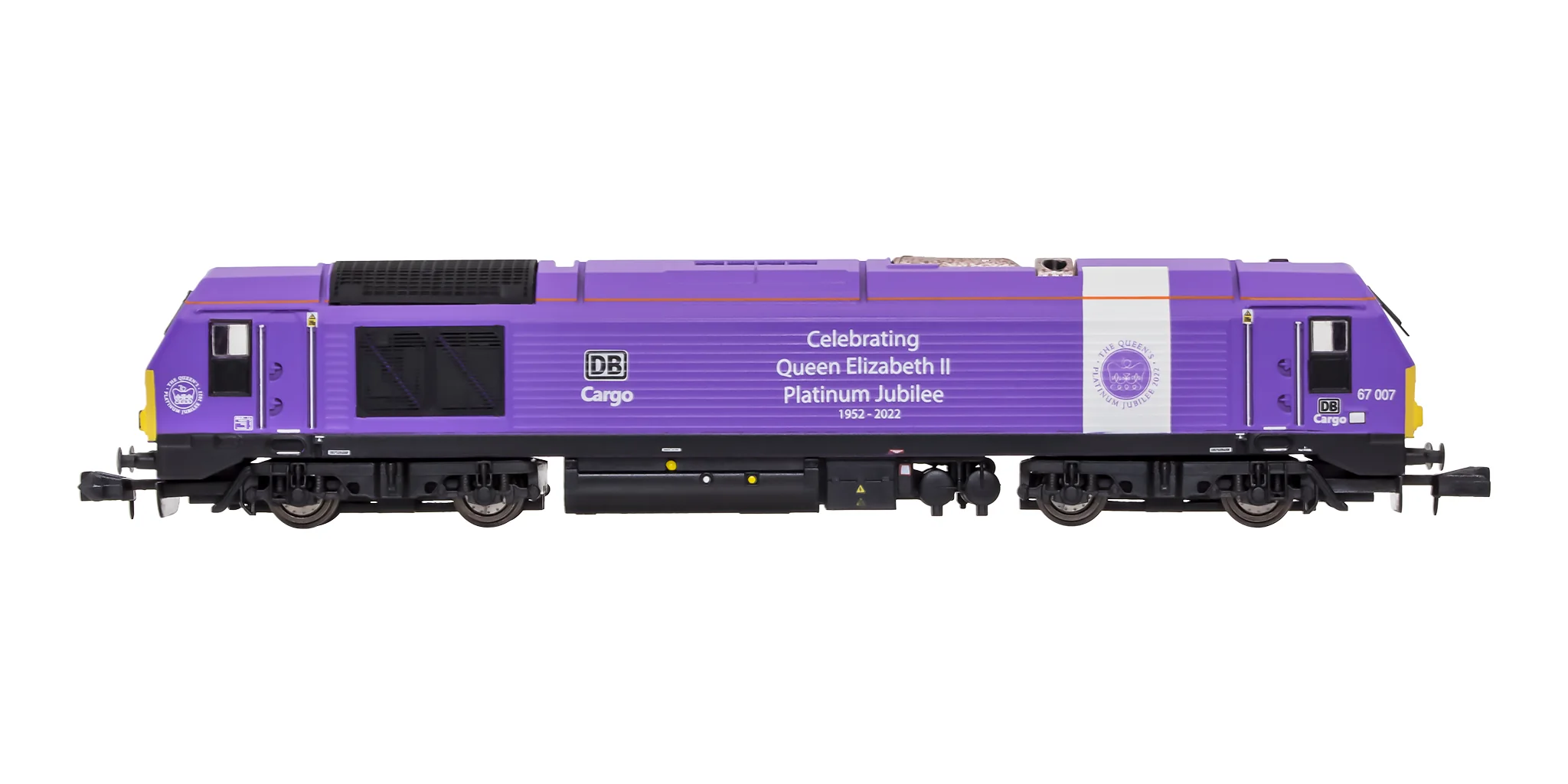 2D-010-016 N Gauge Class 67 Platinum Jubilee Purple 67007 - Image 4