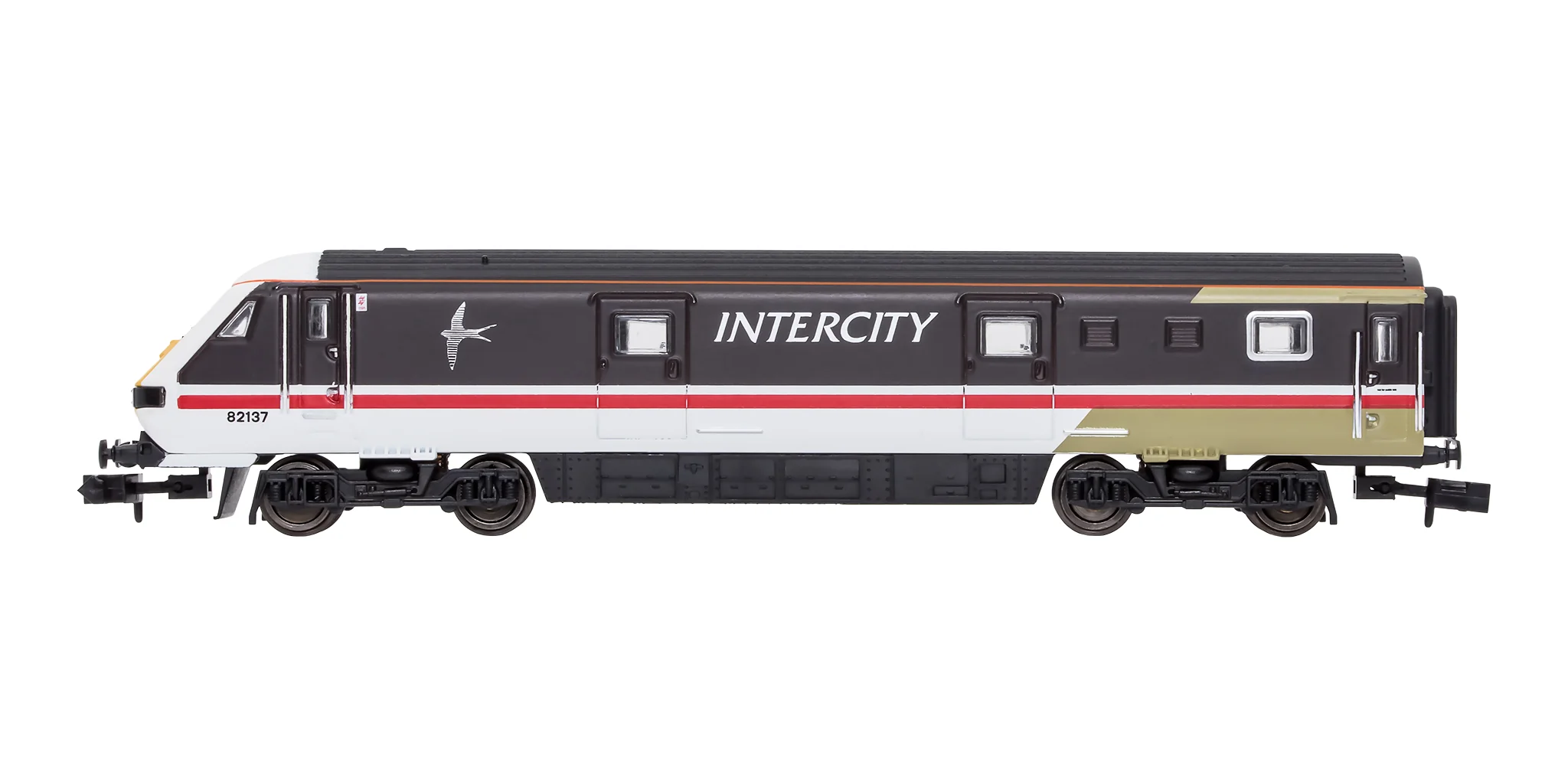 2D-017-005 N Gauge Mk3 DVT Intercity Swallow 82137 - Image 4