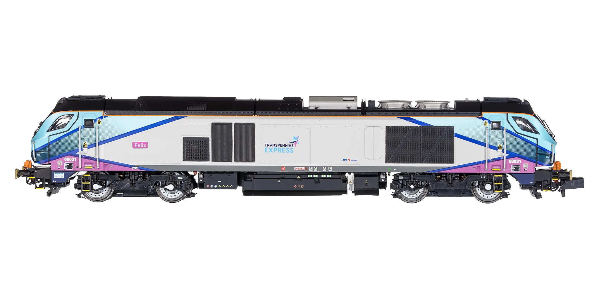 2D-022-015 N Gauge Class 68 Felix 68031 Transpennine Express - Image 3