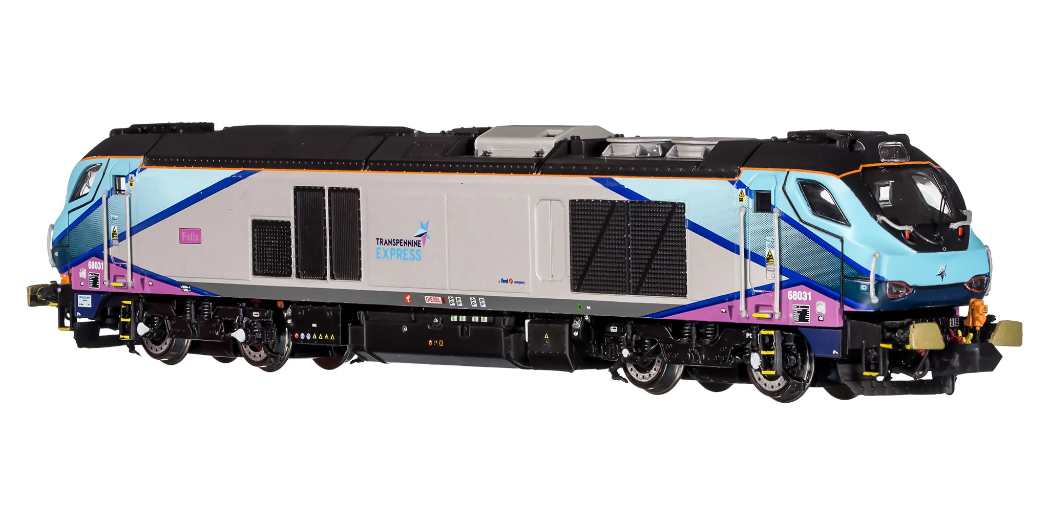 2D-022-015 N Gauge Class 68 Felix 68031 Transpennine Express - Image 4