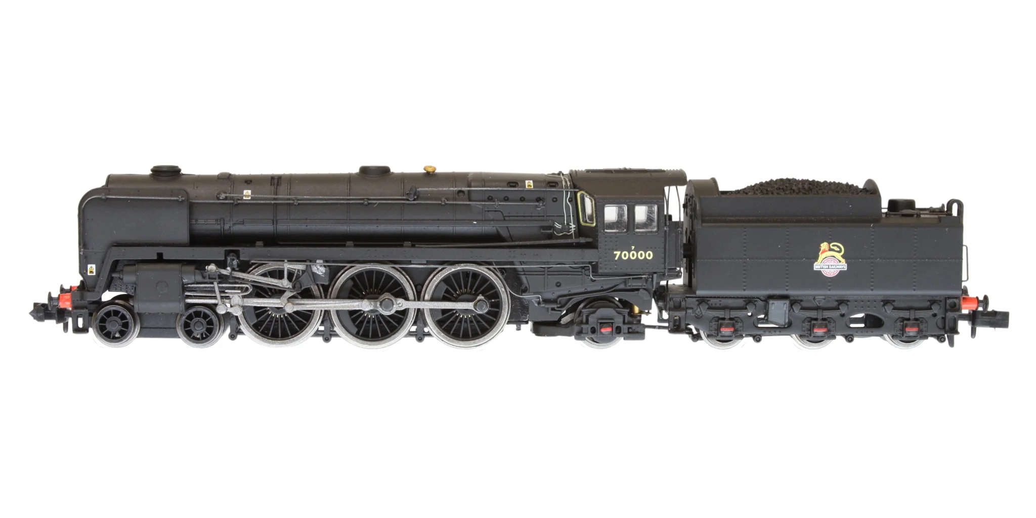 2S-017-006 N Gauge Britannia 70000 BR Unlined Black Early Crest - Image 3
