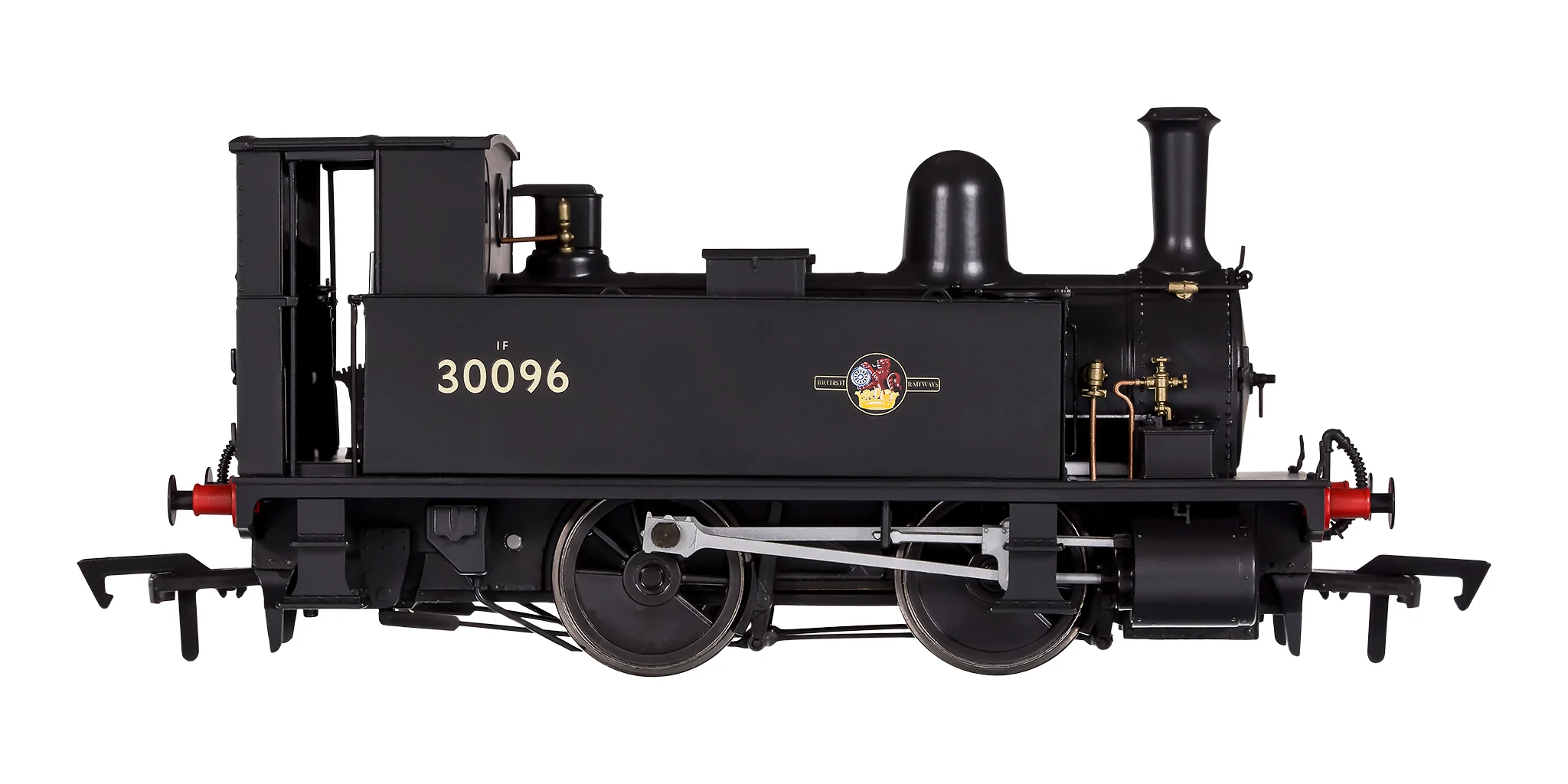 4S-018-005 OO Gauge B4 0-4-0T BR LATE CREST 30096 - Image 3