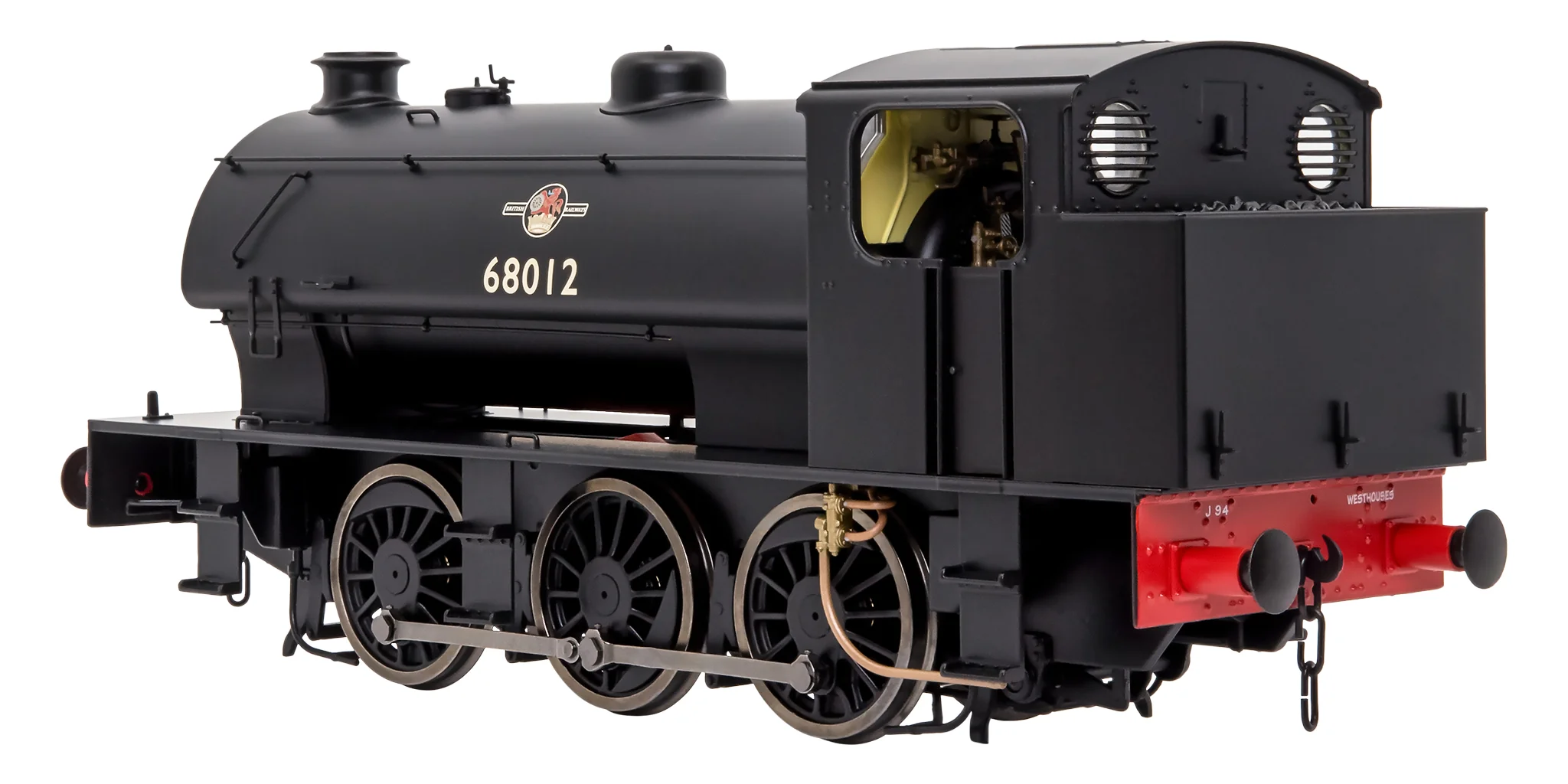 7S-094-004 J94/Austerity  BR Black Late Crest 68012 - Image 4
