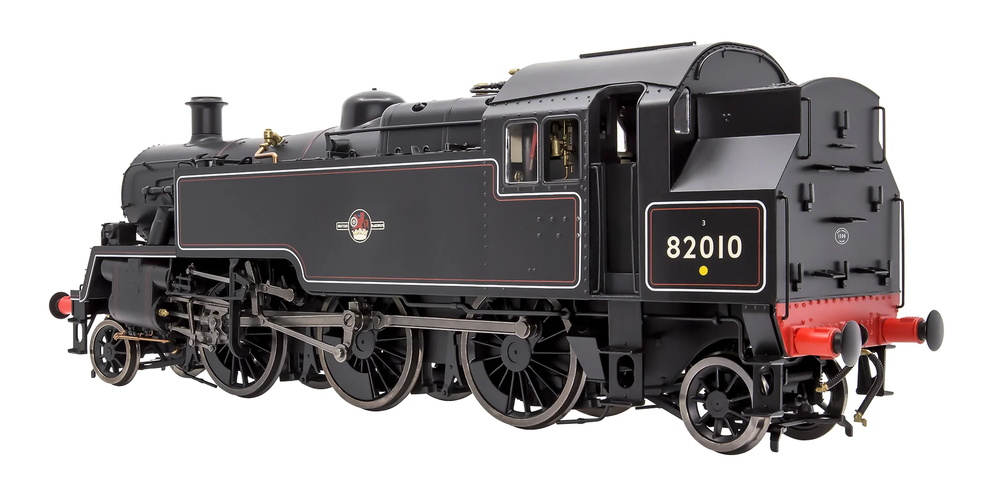 LHT-S-8201 O Gauge BR 3MT Lined Black Late Crest 82010 - Image 3